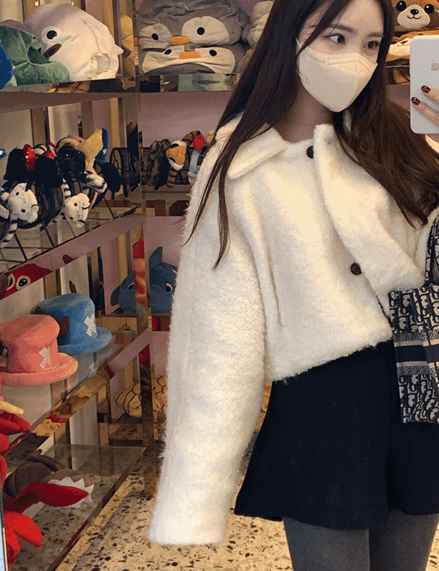 [wool] 쉐딩 숏 울자켓 -jk *2color